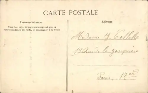 CPA Sapeurs-Pompiers de Paris, Le Drapeau