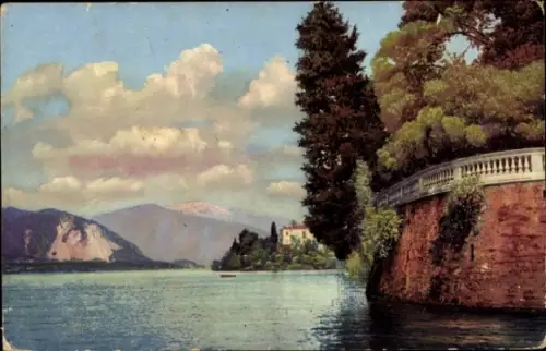 Ak Isola Madre Lago Maggiore Piemonte, Panorama