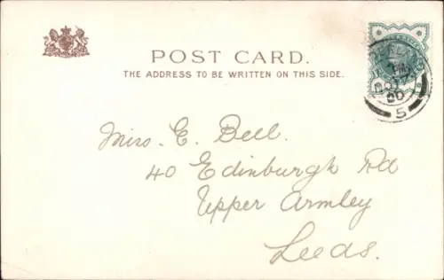 Litho Hastings East Sussex England, Brandung, Boote