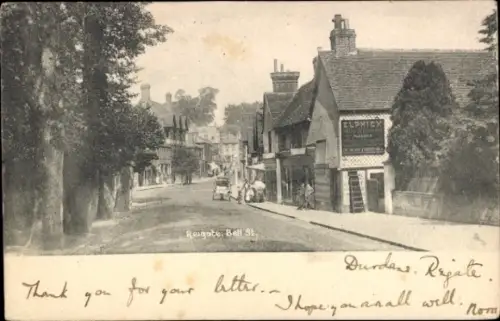 Ak Reigate South East England, Bell Street