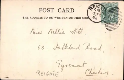 Ak Reigate South East England, Bell Street