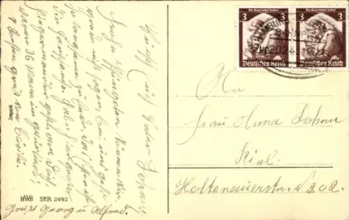 Ak Glückwunsch Pfingsten, Maikäfer