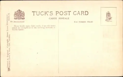 PC Sierra Leone, Preparing the Land for Planting