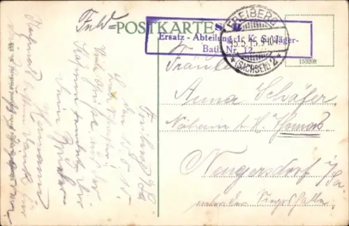 Ak Freiberg in Sachsen, Gesamtansicht