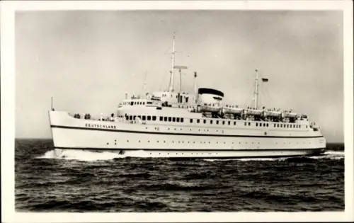 Ak Fährschiff Deutschland