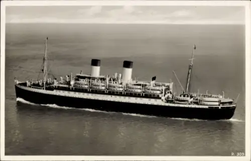 Ak Dampfer MS Monte Rosa der HSDG