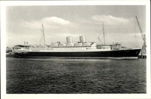 Ak Dampfschiff MS Berlin, Norddeutscher Lloyd Bremen, Ansicht Steuerbord