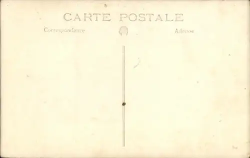 Foto Ak Kleinkind in einem Kinderwagen, gemalter Hintergrund, Boot Jean Jaures