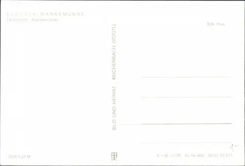 Ak Ostseebad Warnemünde Rostock, Fährschiff Warnemünde an der Mole