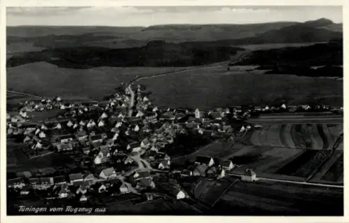 Ak Tuningen in der Baar, Luftaufnahme
