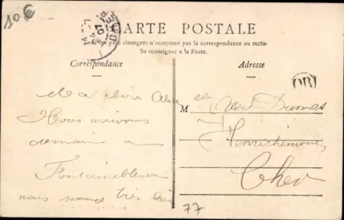 Ak La Chapelle Rablais Seine et Marne, Kirche, Rathaus