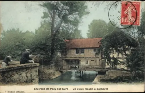 Ak Pacy sur Eure Eure, Vieux Mouin a Cocherel