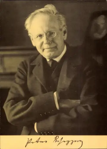 Ak Schriftsteller und Dichter Dr. Peter Rosegger, Portrait
