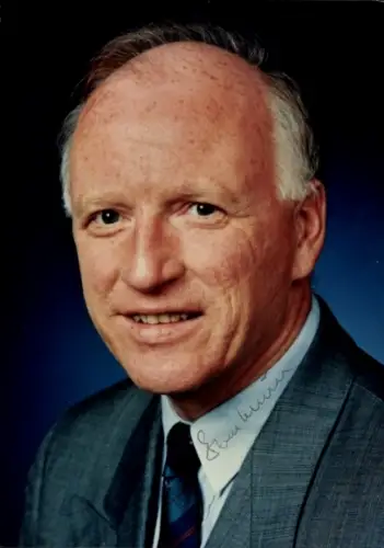 Foto Politiker Erwin Vetter, CDU, Autogramm