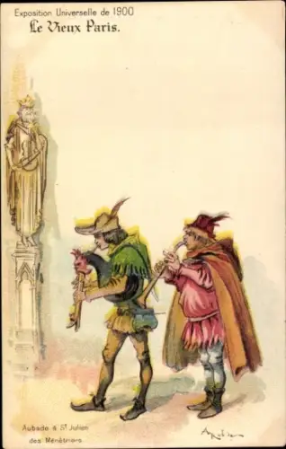 Künstler CPA Paris, Exposition Universelle de 1900, Aubade St. Julien
