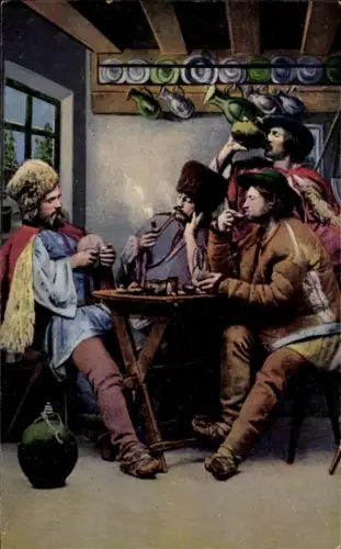 Ak Ungarische Typen aus Siebenbürgen, Rumänische Schafhirten