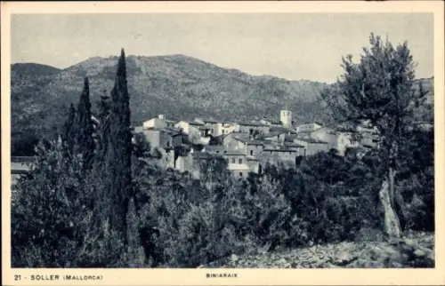 Ak Sóller Mallorca Balearische Inseln, Biniaraix, Teilansicht
