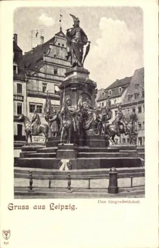 Ak Leipzig, Siegesdenkmal