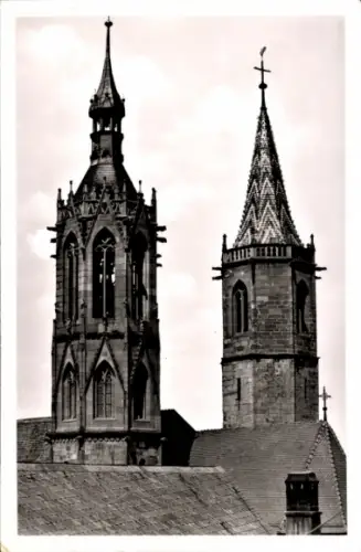 Ak Villingen im Schwarzwald, Münstertürme