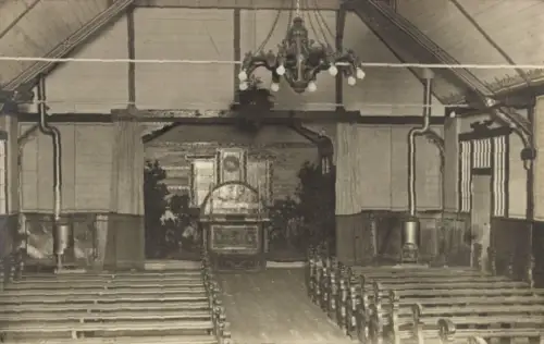 Foto Ak Frankfurt an der Oder, Kriegsgefangenenlager, Kapelle