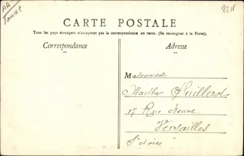 Ak Amiens Somme, Hotel de Morgan