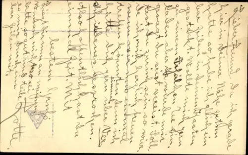 Ak Junge Frau mit Pferd, Portrait