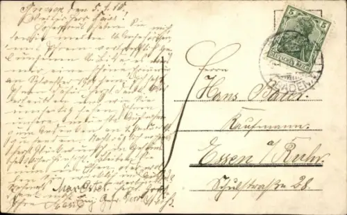 Ak Französischer Soldat mit zwei Frauen, Portrait