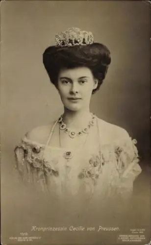 Ak Kronprinzessin Cecilie von Preußen