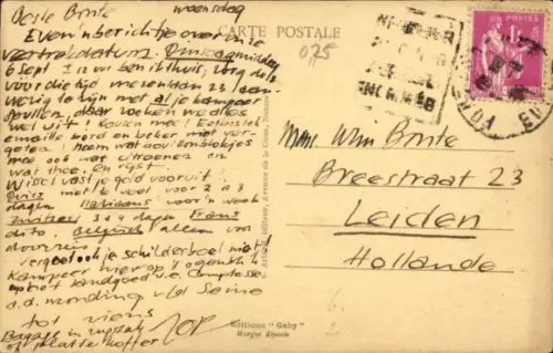 CPA Pont Audemer Eure, Eglise St-Ouen, Vitraux du XVI s.