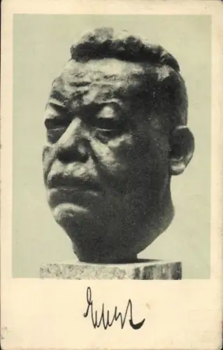 Ak Reichskanzler Friedrich Ebert, Bildnisbüste