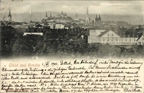Ak Olomouc Olmütz Stadt, Gesamtansicht