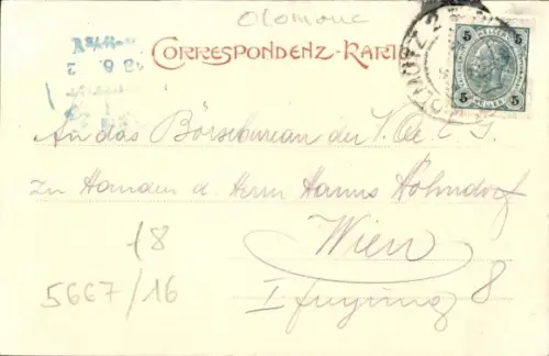 Ak Olomouc Olmütz Stadt, Gesamtansicht