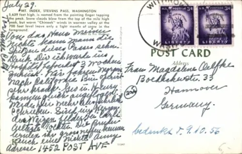 Ak Washington USA, Mount Index, Stevens Pass