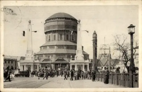 Ak Poznań Posen, Nationalausstellung 1929, Eingang, Turm