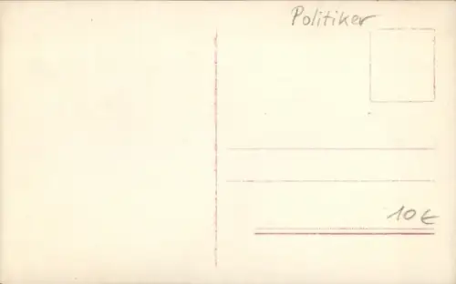 Ak Generalfeldmarschall Paul von Hindenburg, Reichspräsident, Portrait