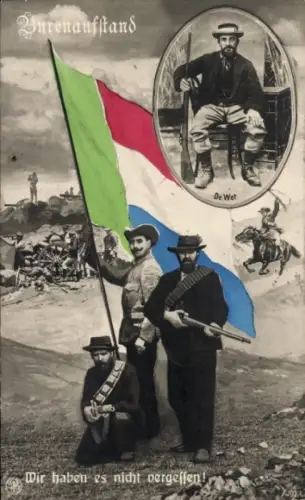 Ak Burenaufstand, Wir haben es nicht vergessen, Christian De Wet, NPG 4973