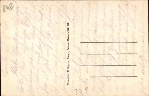 Ak Nangis Seine et Marne, Sucrerie, Schornstein