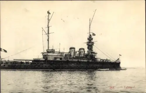 Ak Valmy Marne, Kriegsschiff