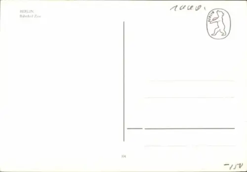 Ak Berlin Charlottenburg, Bahnhof Zoo