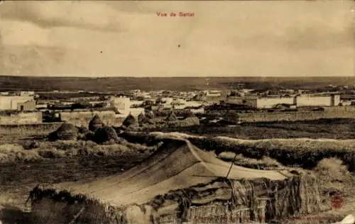 Ak Settat Marokko, Gesamtansicht