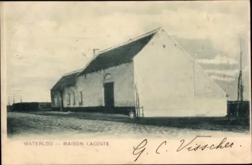 Ak Waterloo Wallonisch Brabant, Maison Lacoste
