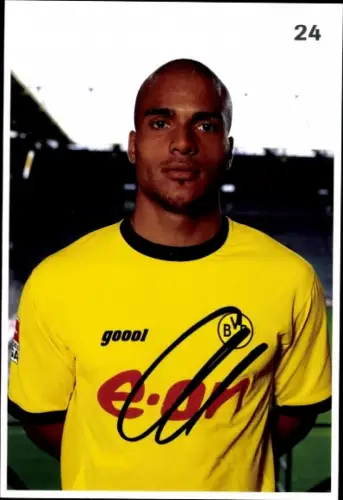 Autogrammkarte Fußballer David Odonkor, Borrussia Dortmund BVB 09, Autogramm