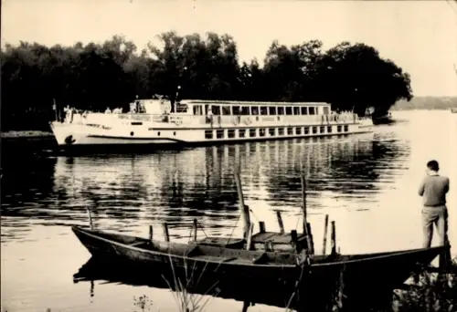 Ak Potsdam, Mitropa-Schiffsgaststätten der Weißen Flotte Potsdam.