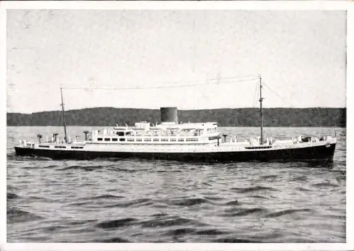 Ak Turbinenschnelldampfer Potsdam, NDL