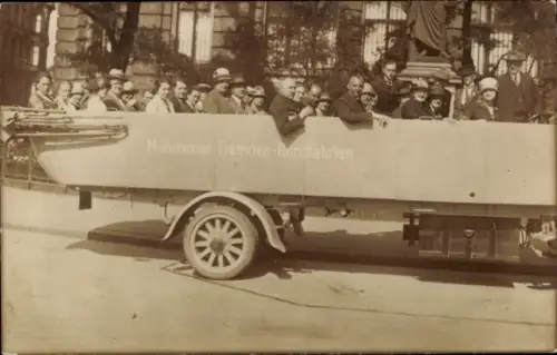 Foto Ak München, Fremden-Rundfahrten