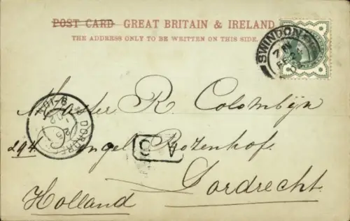 Ak Oxford Oxfordshire England, Magdalen Bridge, Tower