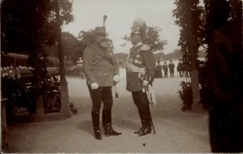 Foto Ak Friedrichshafen am Bodensee, Graf Zeppelin, König von Württemberg