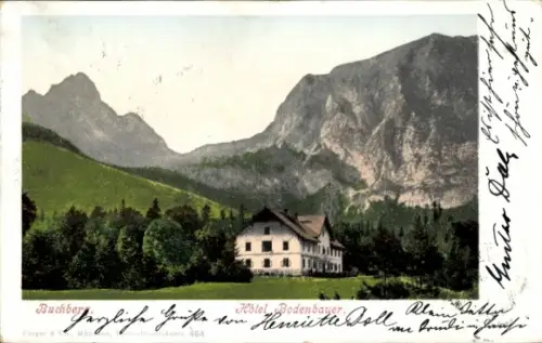 Ak Buchberg Salzburg Österreich, Hotel Bodenbauer