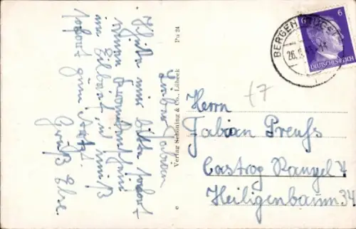 Ak Putbus auf der Insel Rügen, Schloss