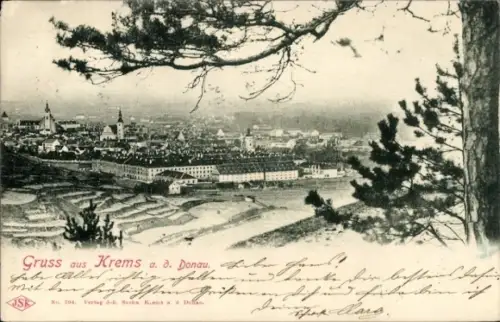 Ak Krems an der Donau Niederösterreich, Gesamtansicht